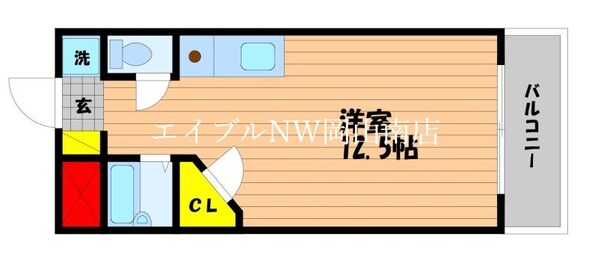 備前西市駅 徒歩9分 3階の物件間取画像